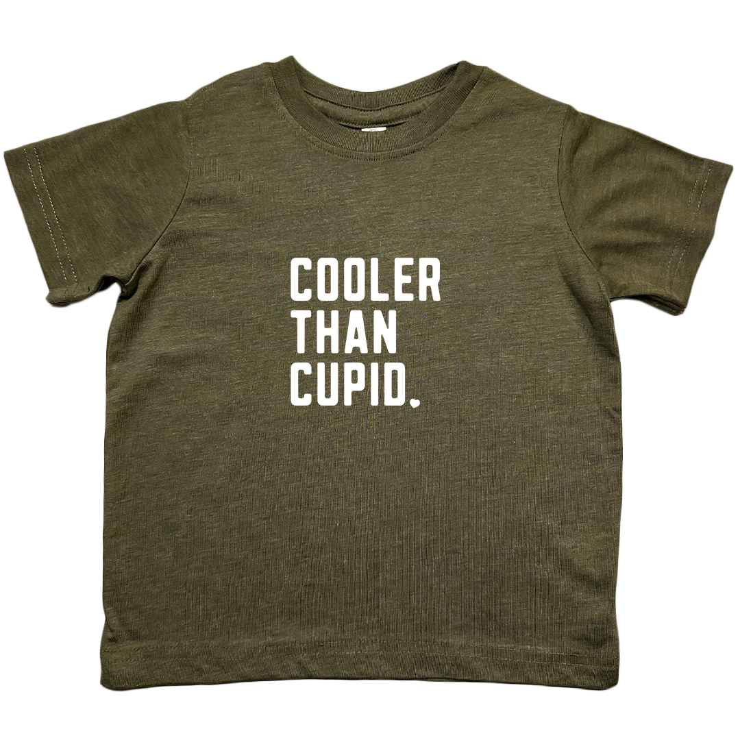 Cooler Than Cupid Toddler Tee