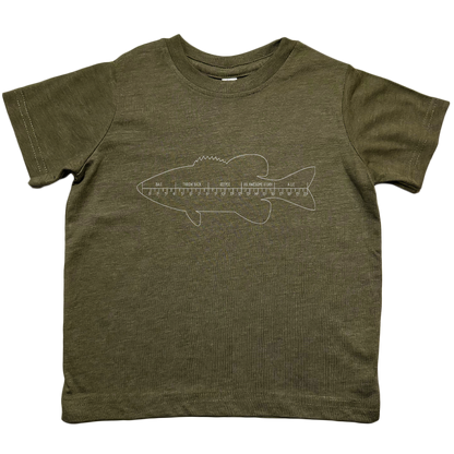 Fishing Ruler Toddler Tee