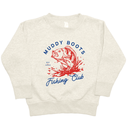 MB Fishing Club Toddler Crew Neck Sweatshirt