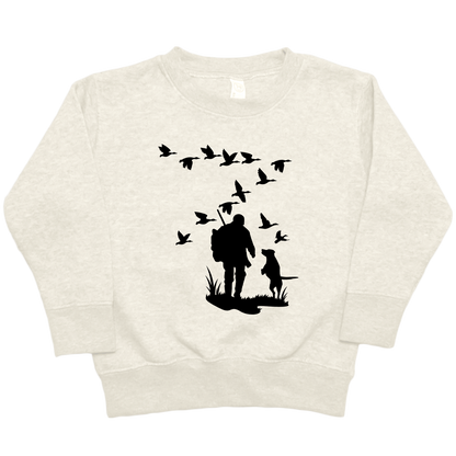 Waterfowl Magic Toddler Crew Neck Sweatshirt