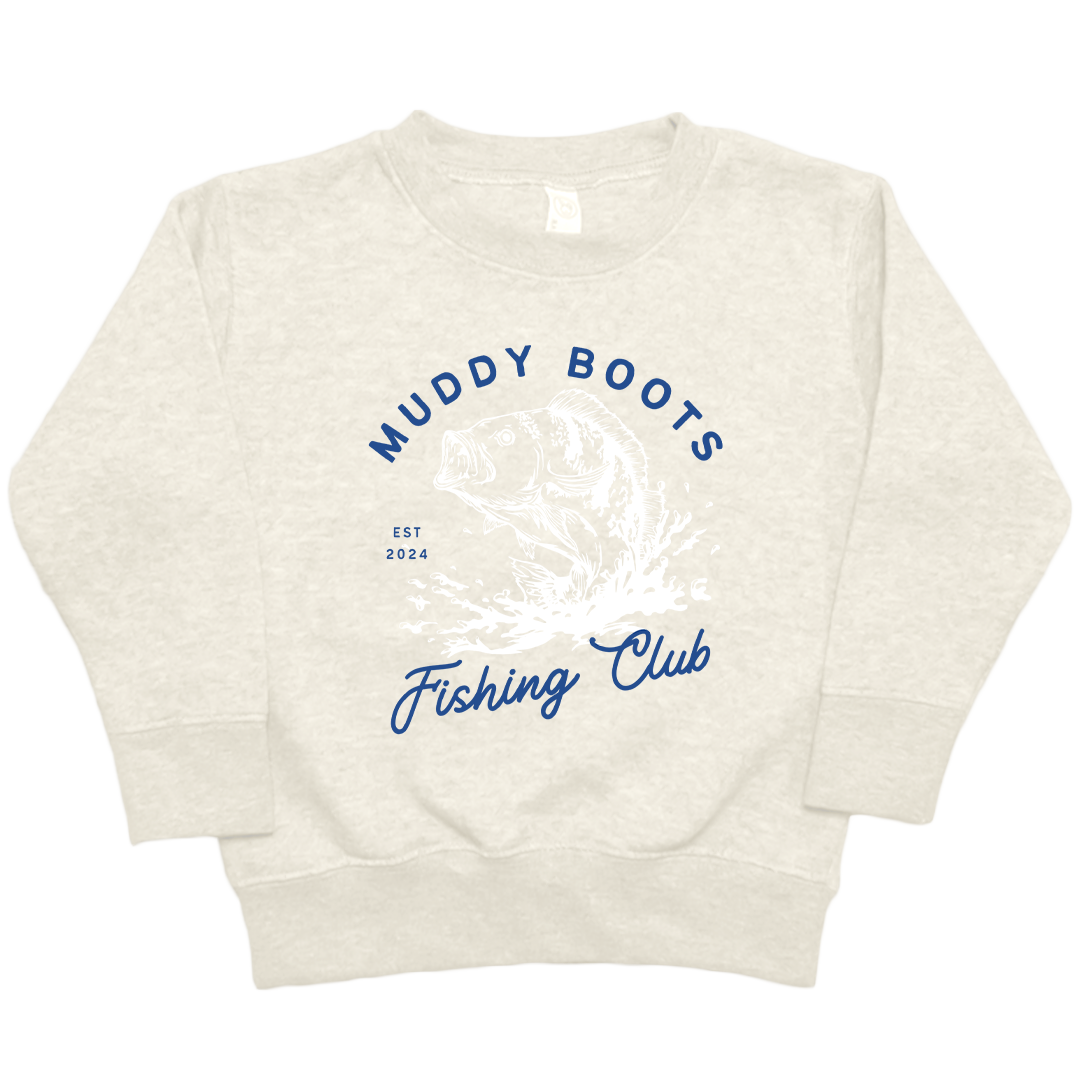 MB Fishing Club Toddler Crew Neck Sweatshirt