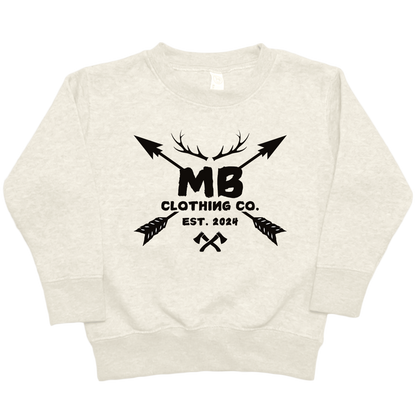 Muddy Hunting Toddler Crew Neck Sweatshirt