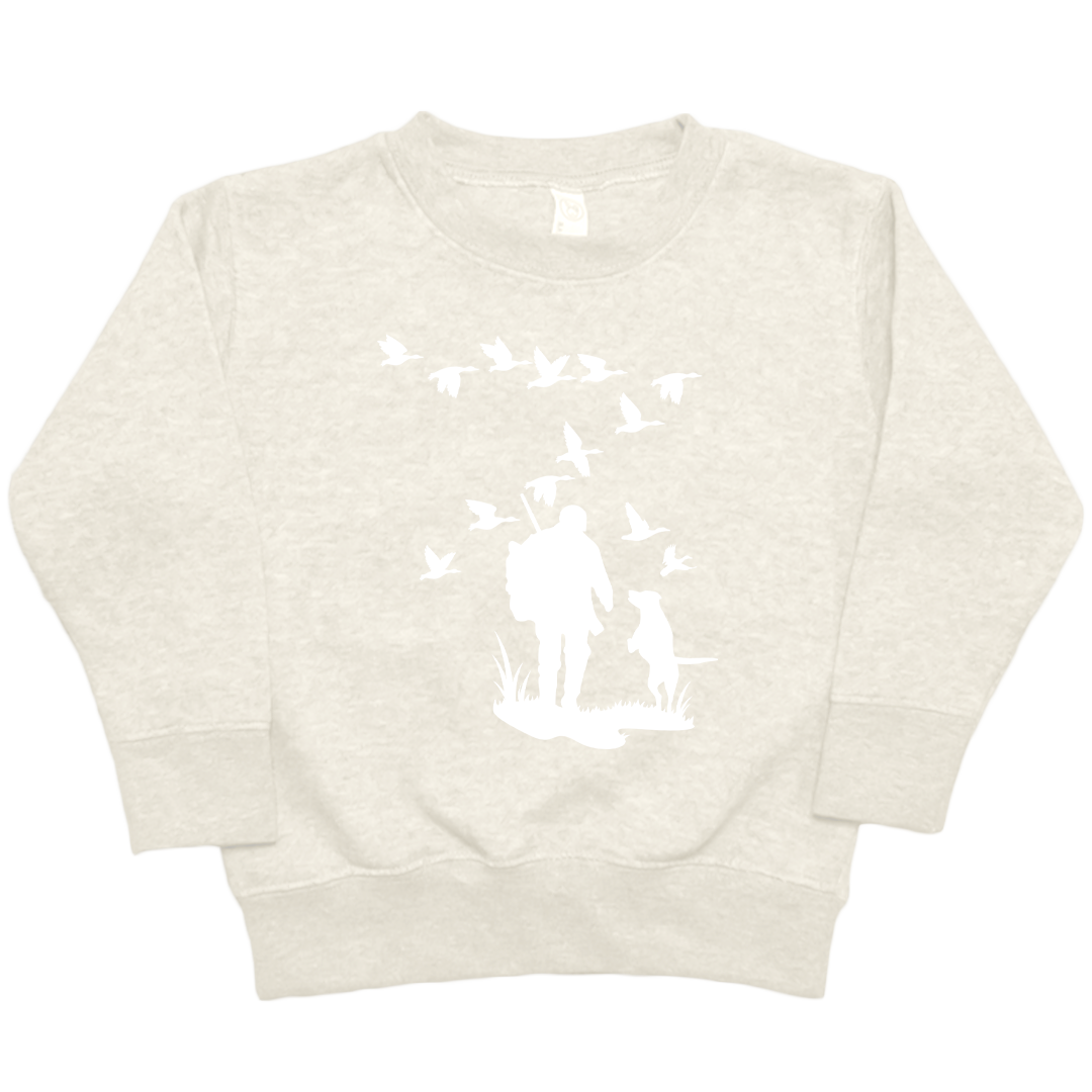 Waterfowl Magic Toddler Crew Neck Sweatshirt