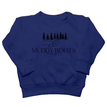 Muddy Boots Kids Crew Neck Sweatshirt