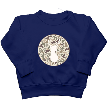 Whitetail Toddler Crew Neck Sweatshirt