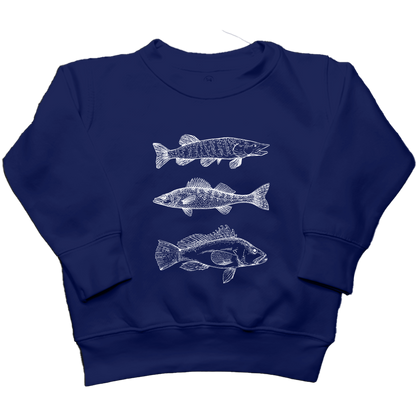 Midwest Fish Kids Crew Neck Sweatshirt