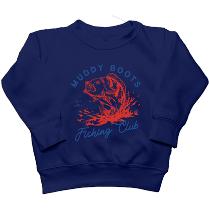 MB Fishing Club Toddler Crew Neck Sweatshirt