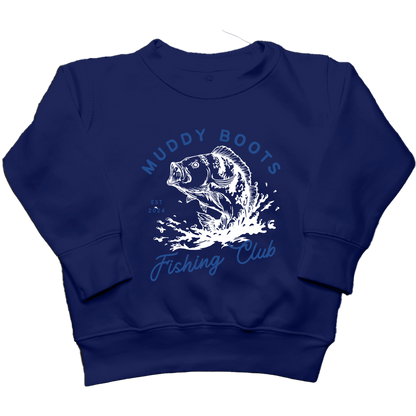 MB Fishing Club Toddler Crew Neck Sweatshirt