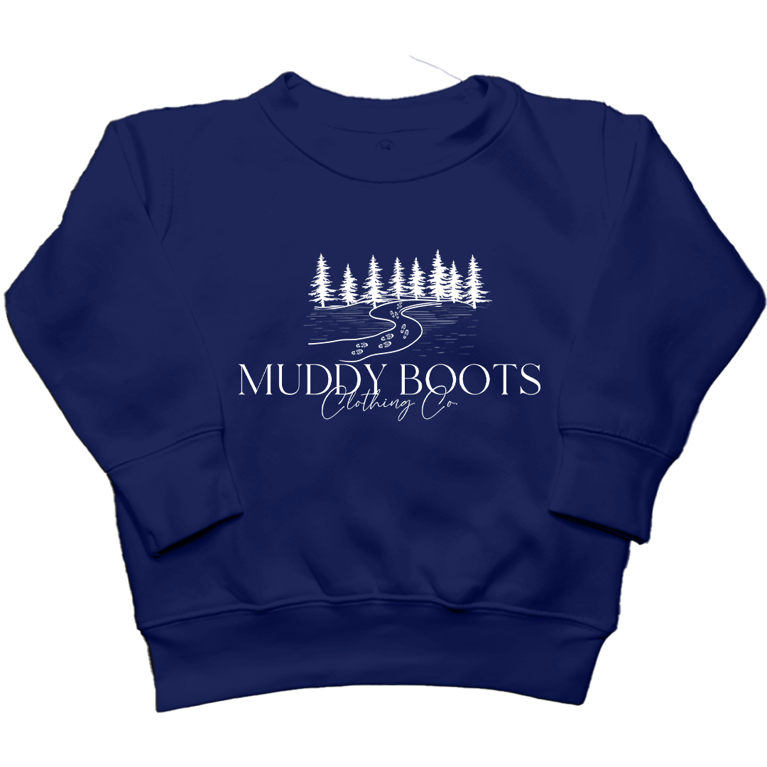 Muddy Boots Kids Crew Neck Sweatshirt