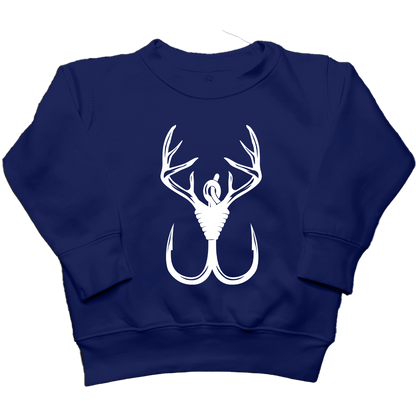 Antler Hook Kids Crew Neck Sweatshirt