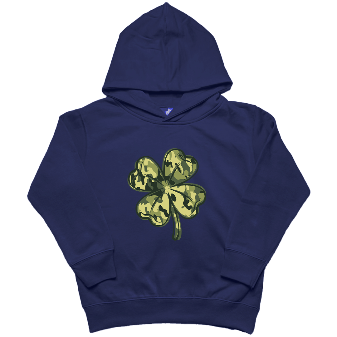 Camo Clover Toddler Hoodie