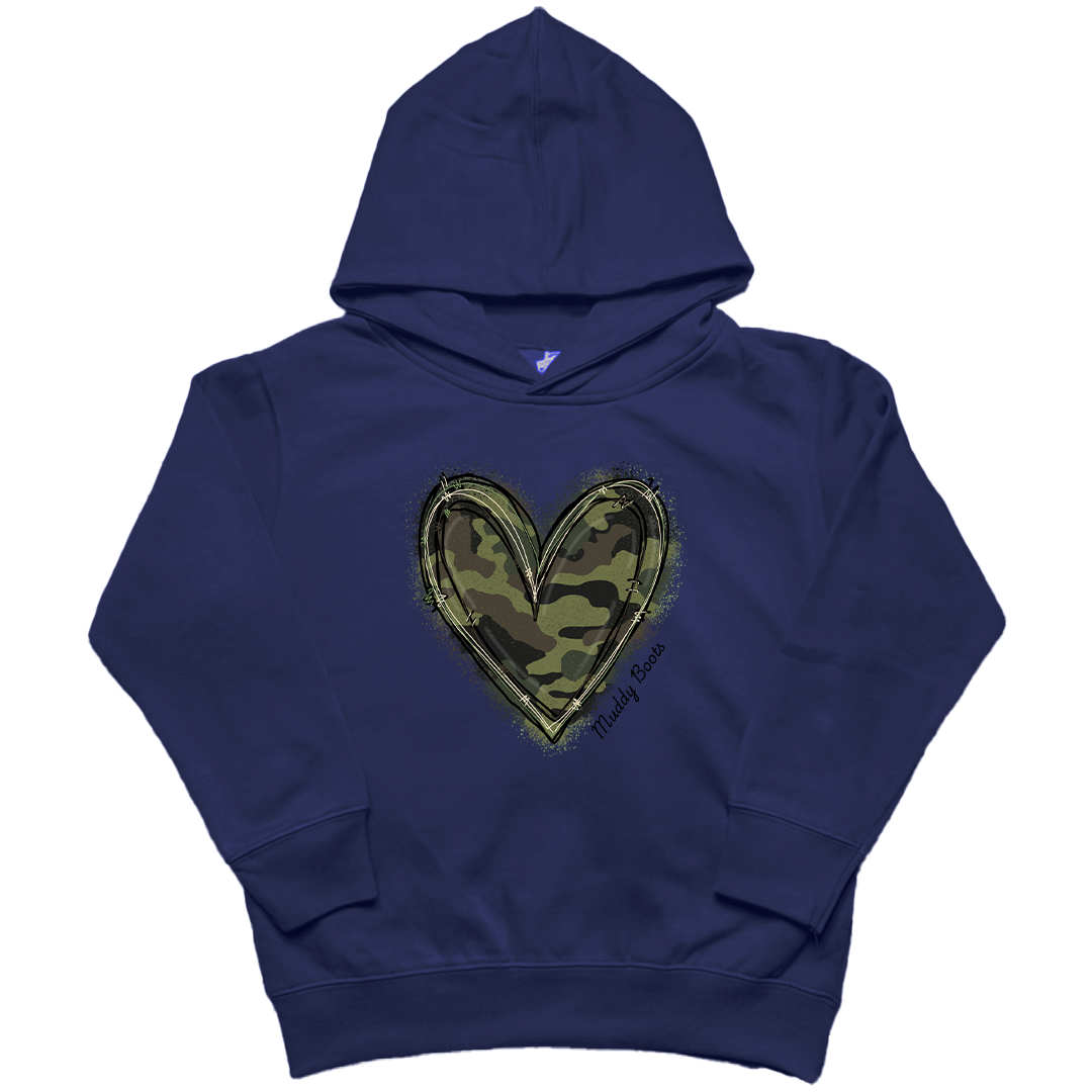 Hidden Heart Toddler Hoodie