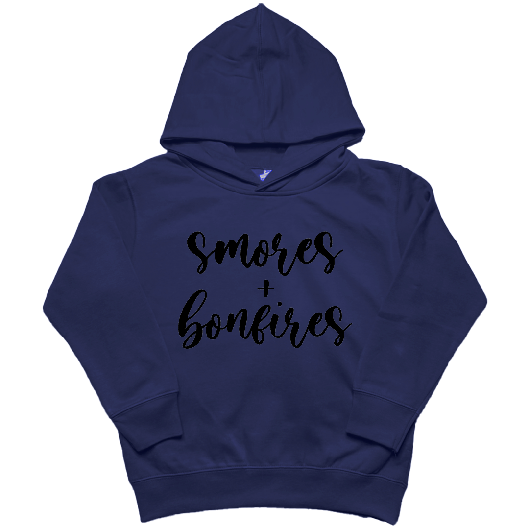 Smores and Bonfires Kids Hoodie