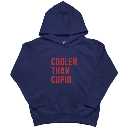 Cooler Than Cupid Kids Hoodie