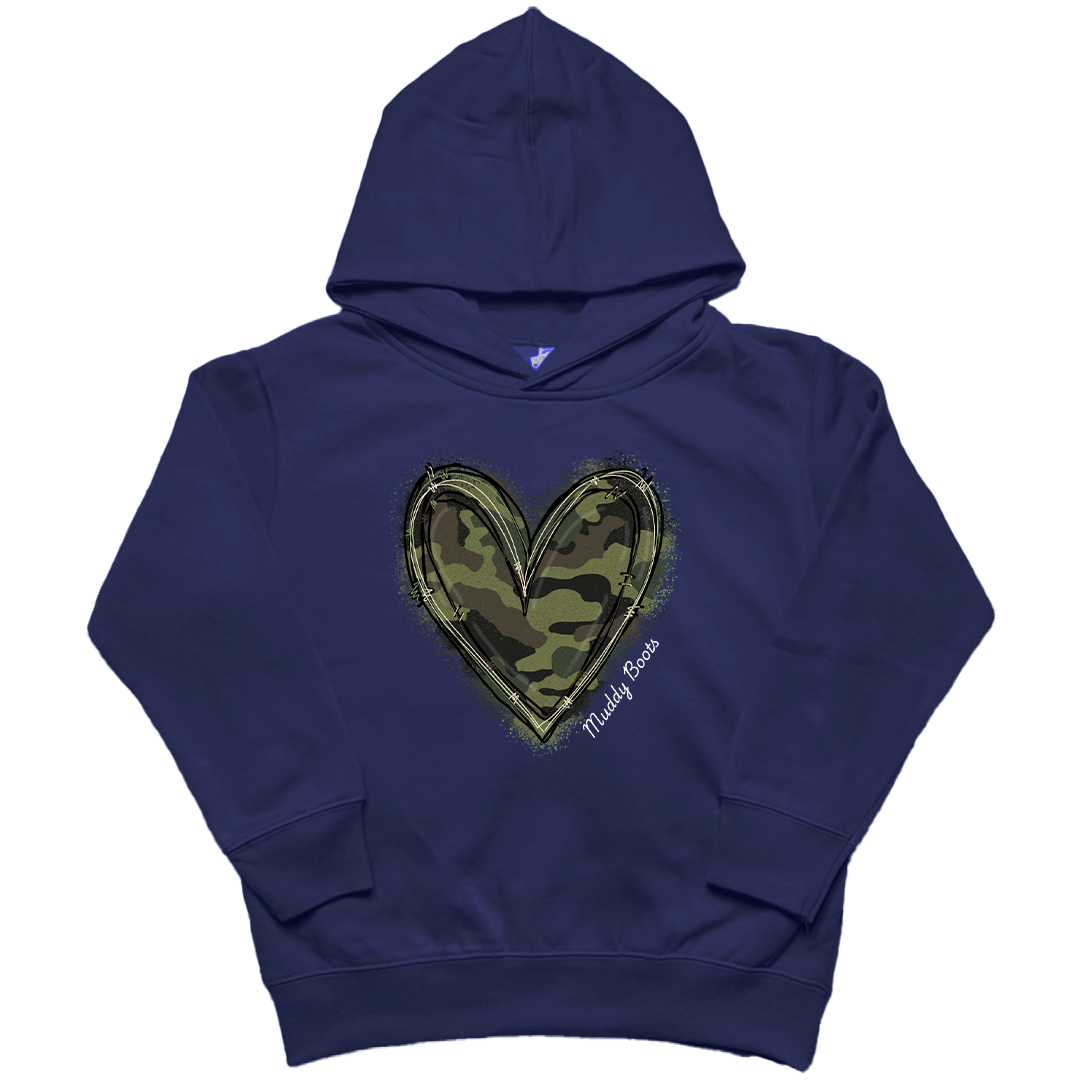 Hidden Heart Kids Hoodie