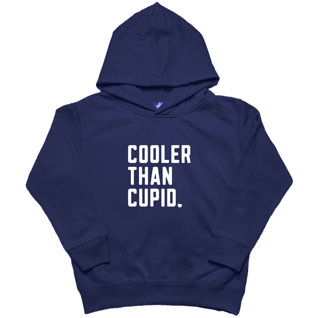 Cooler Than Cupid Kids Hoodie