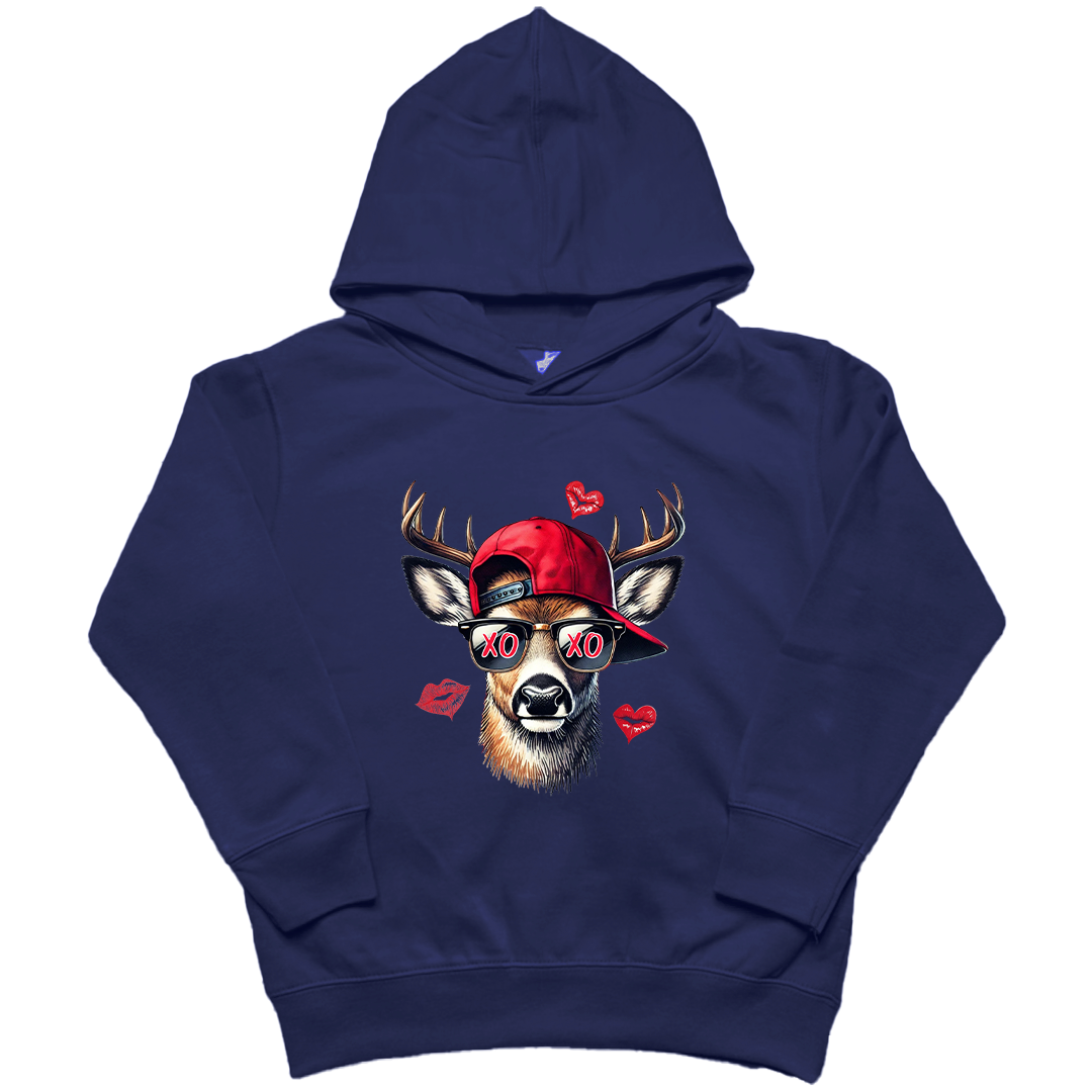 Love Struck Buck Kids Hoodie