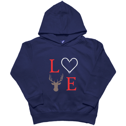 Buck Love Toddler Hoodie