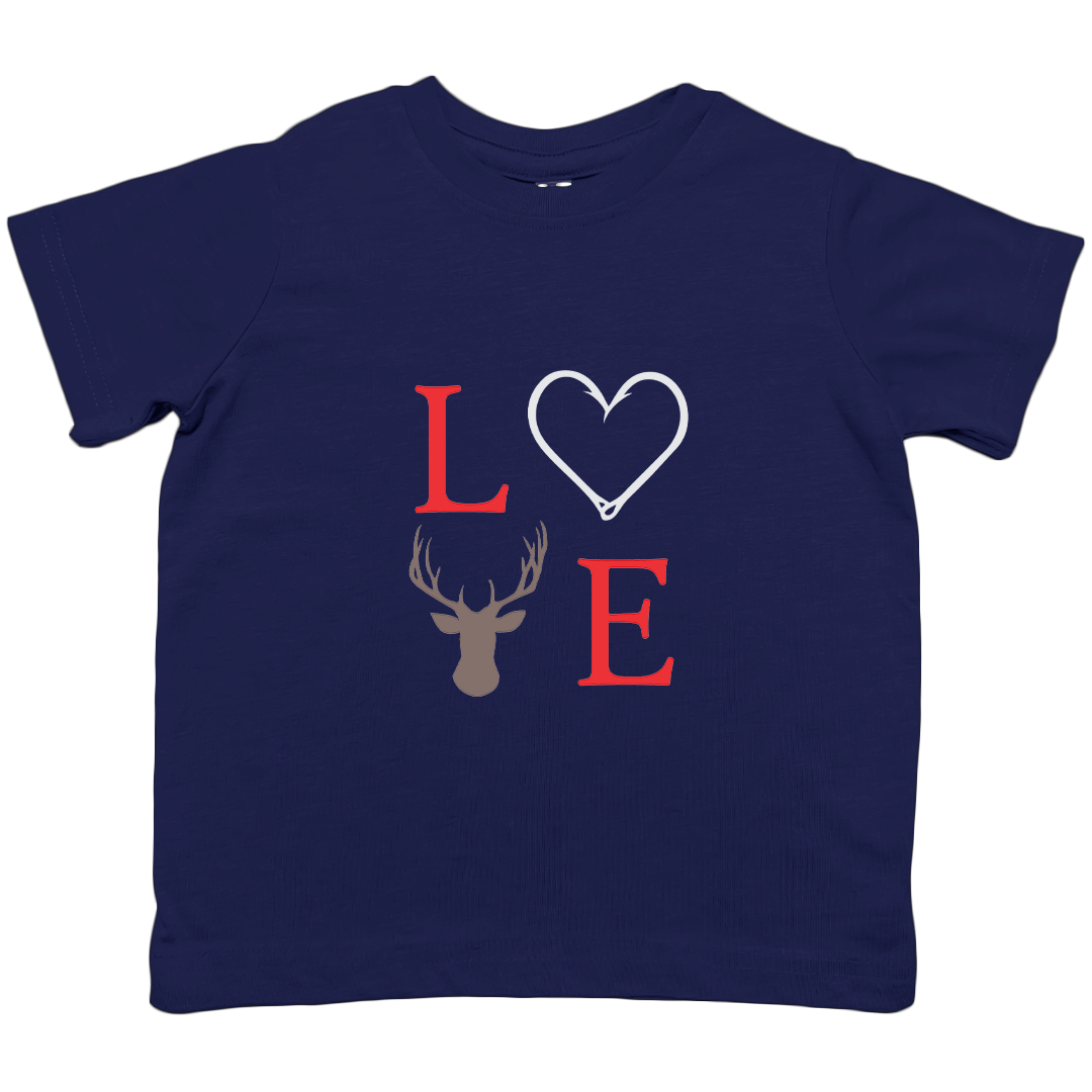 Buck Love Toddler Tee