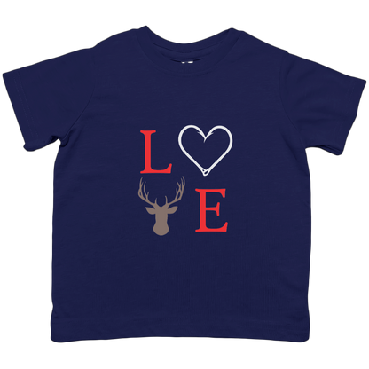 Buck Love Toddler Tee