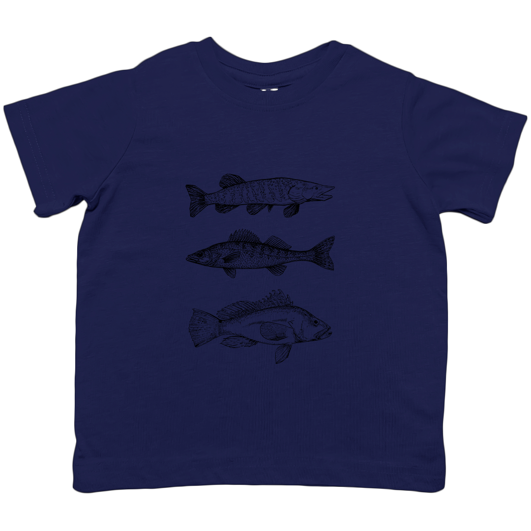 Midwest Fish Toddler Tee