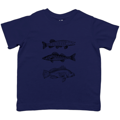 Midwest Fish Toddler Tee