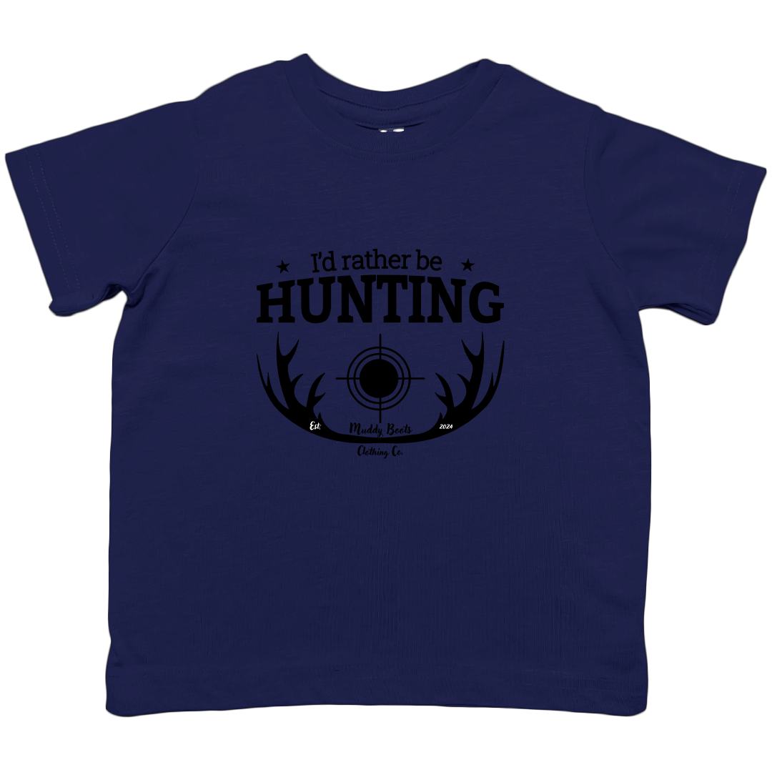 I'd Rather be Hunting Kids Tee