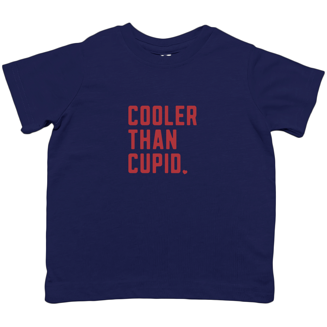 Cooler Than Cupid Toddler Tee