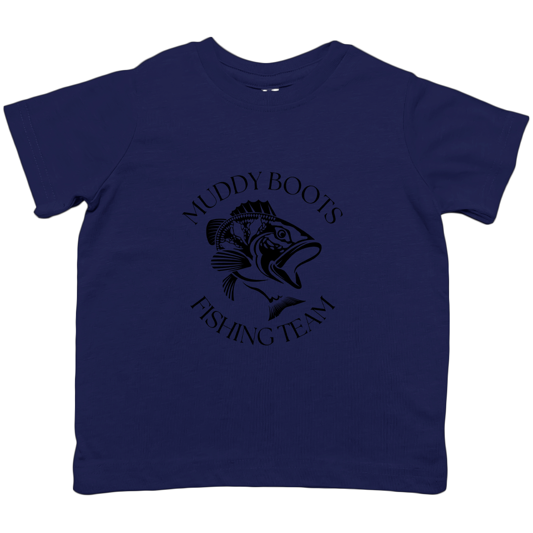 Fishing Team Toddler Tee