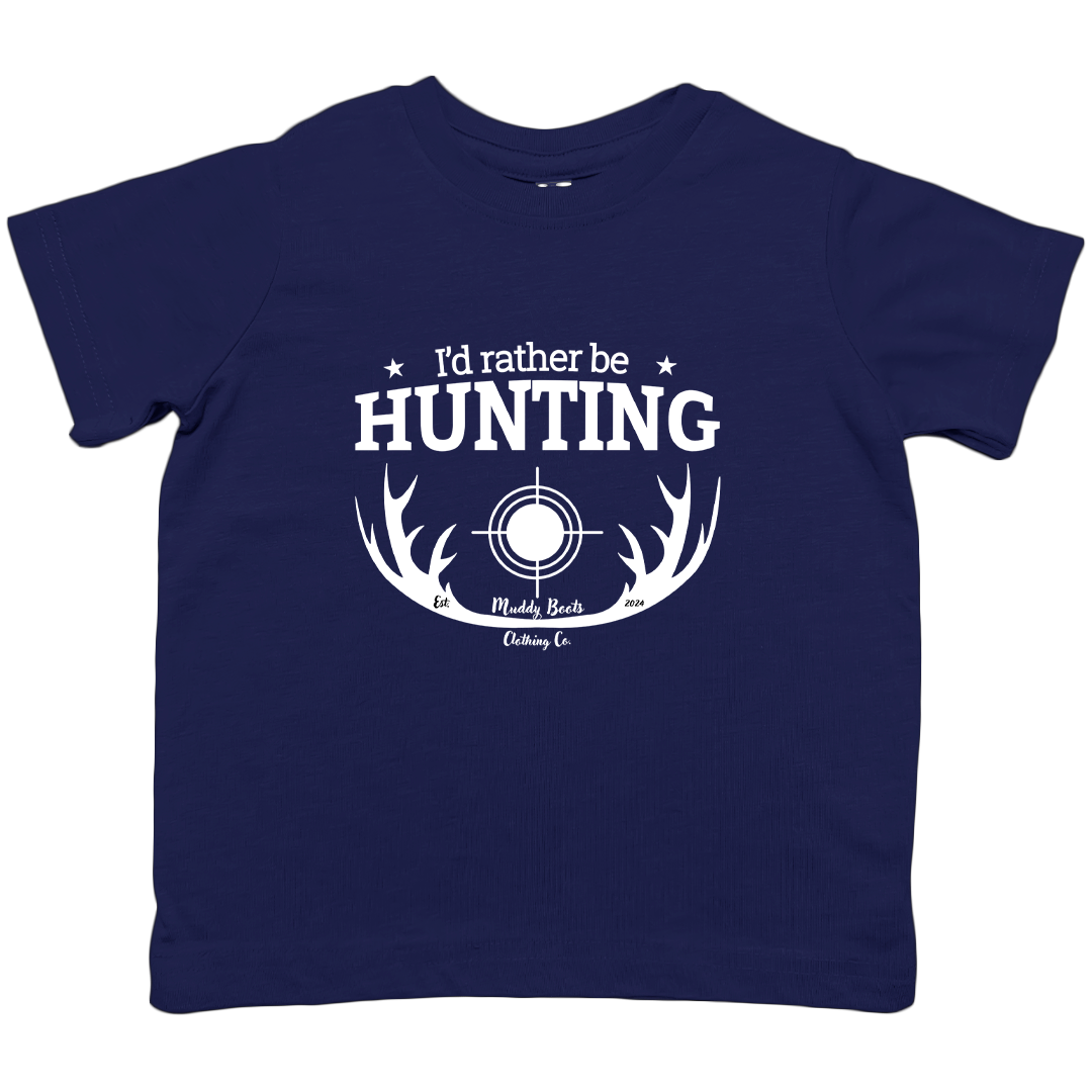 I'd Rather be Hunting Kids Tee