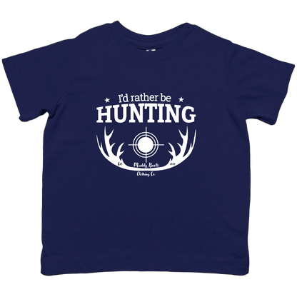 I'd Rather be Hunting Kids Tee