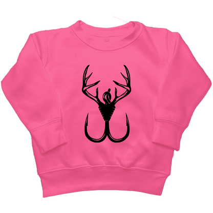 Antler Hook Kids Crew Neck Sweatshirt