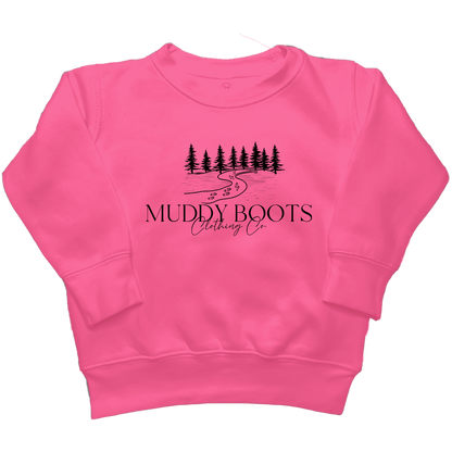 Muddy Boots Kids Crew Neck Sweatshirt