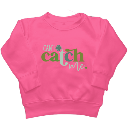 Can't Catch Me Kids Crew Neck Sweatshirt