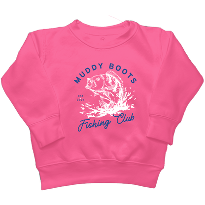 MB Fishing Club Kids Crew Neck Sweatshirt