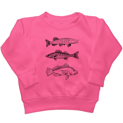 Midwest Fish Kids Crew Neck Sweatshirt