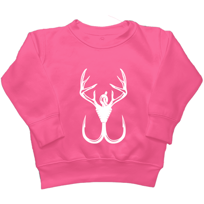 Antler Hook Kids Crew Neck Sweatshirt