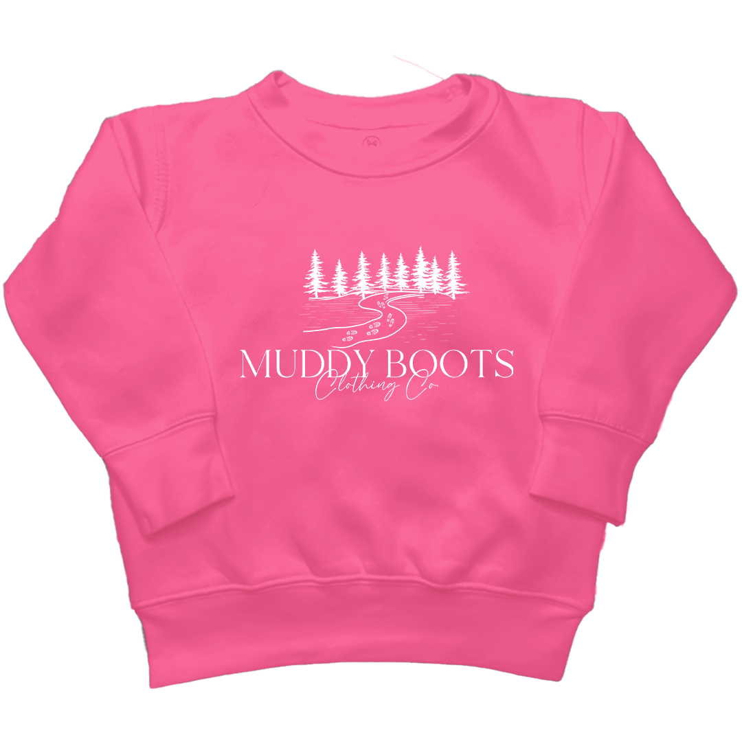 Muddy Boots Kids Crew Neck Sweatshirt