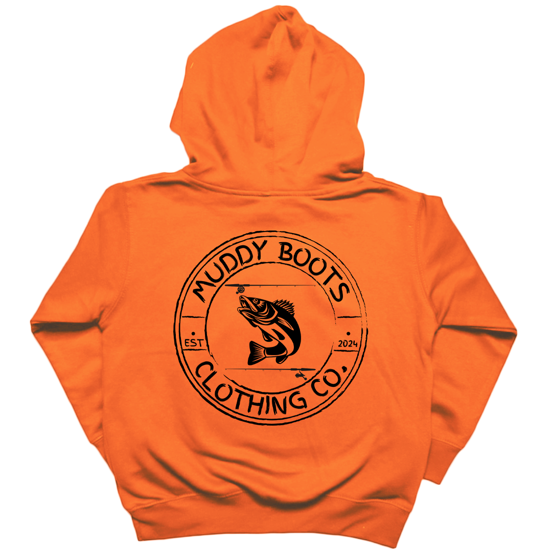 Rod Bending Kids Hoodie