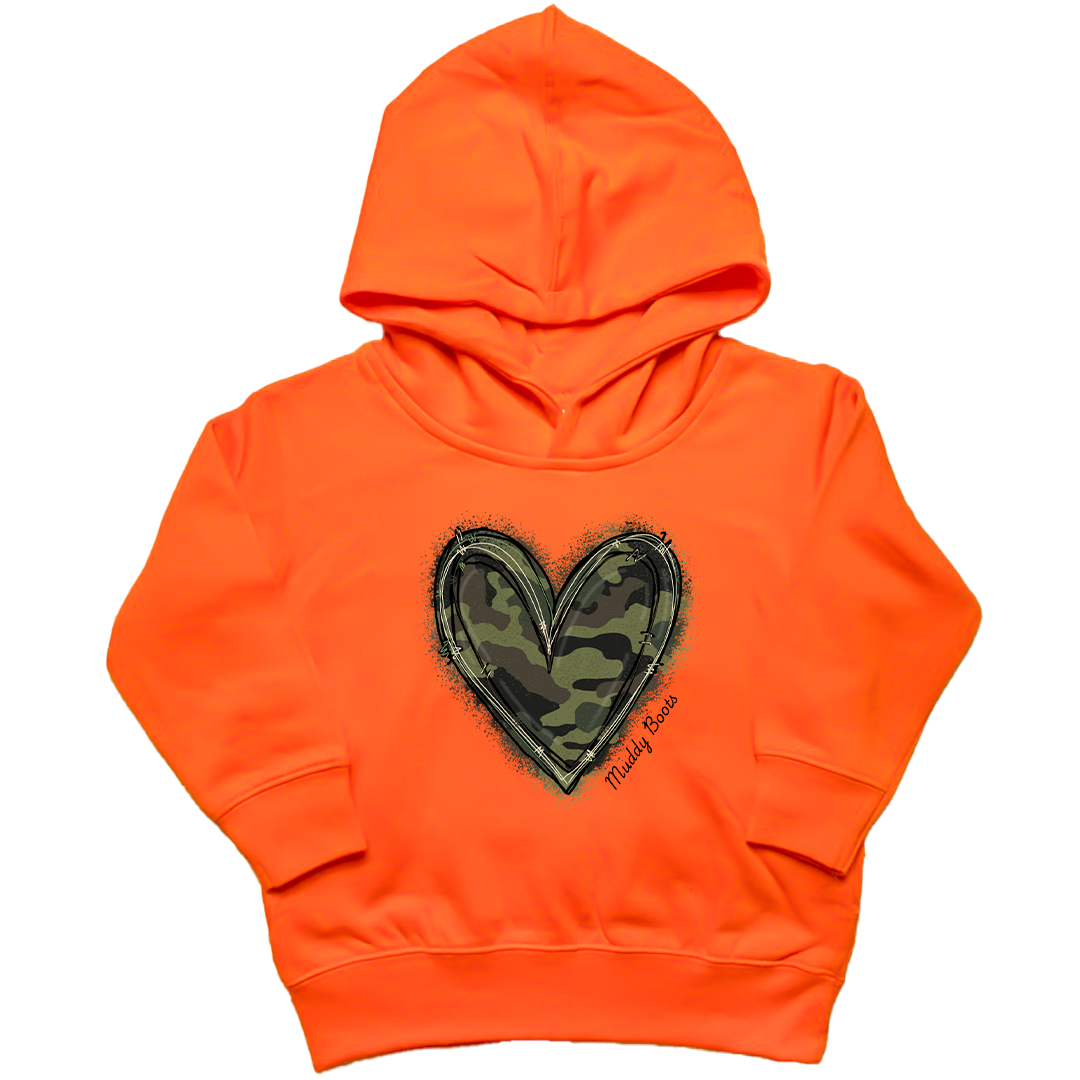 Hidden Heart Toddler Hoodie