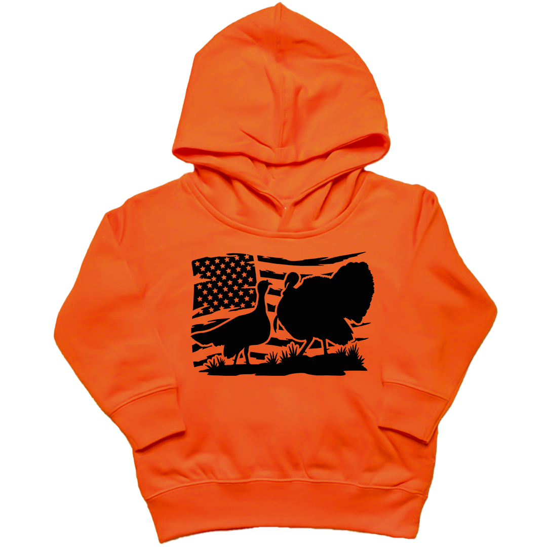 Turkey Flag Toddler Hoodie