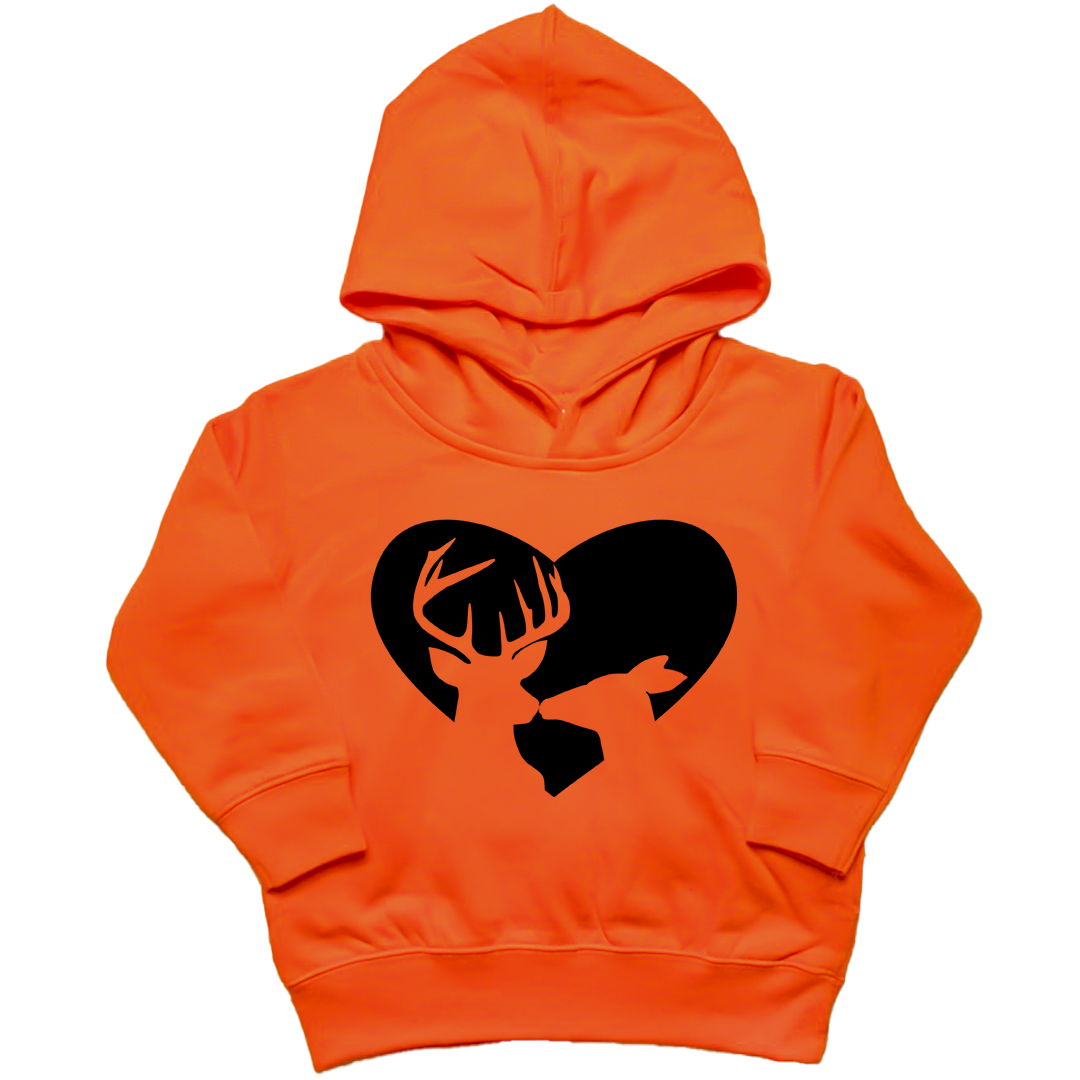 Deer Romance Kids Hoodie