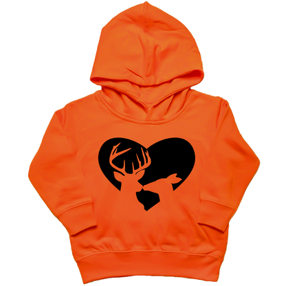 Deer Romance Kids Hoodie