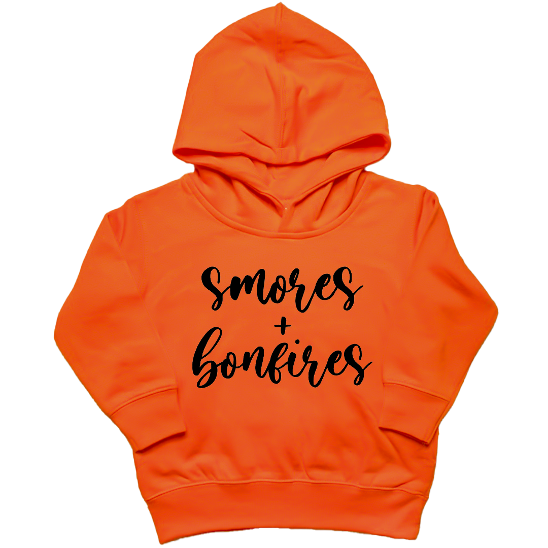 Smores and Bonfires Kids Hoodie