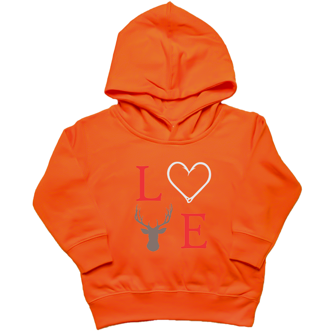 Buck Love Toddler Hoodie