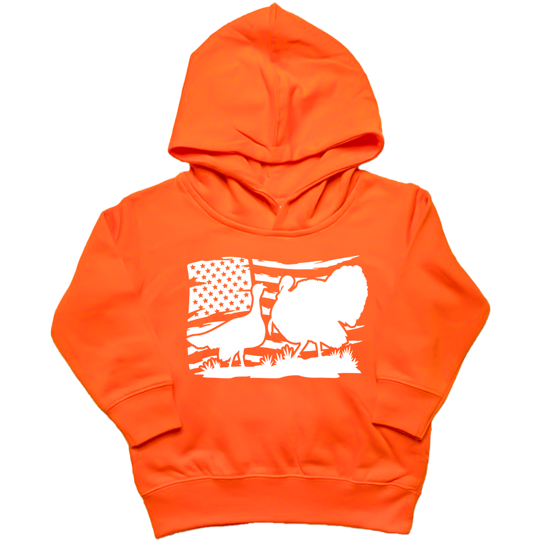 Turkey Flag Kids Hoodie