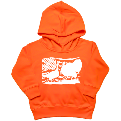 Turkey Flag Kids Hoodie