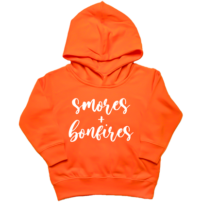 Smores and Bonfires Kids Hoodie