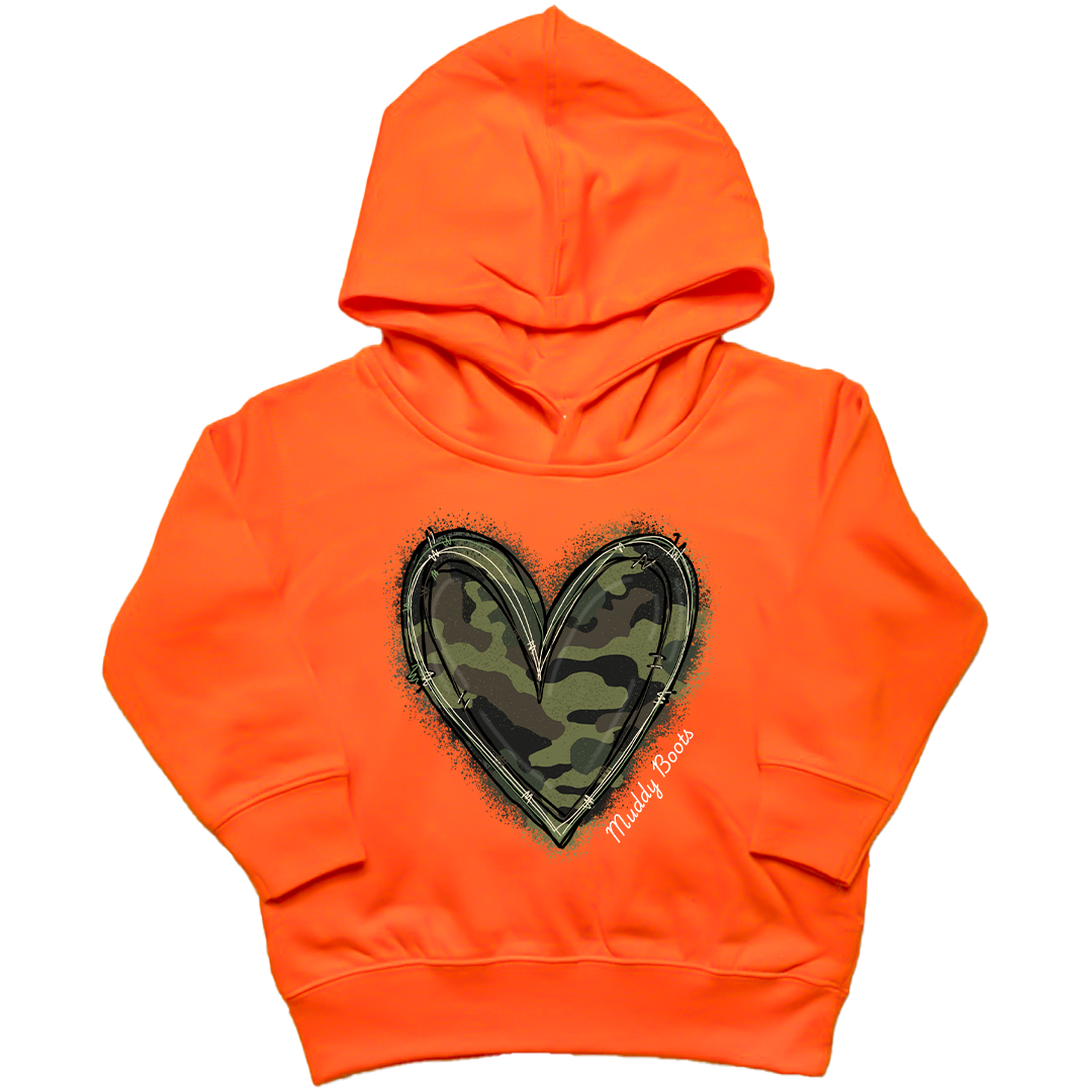 Hidden Heart Kids Hoodie