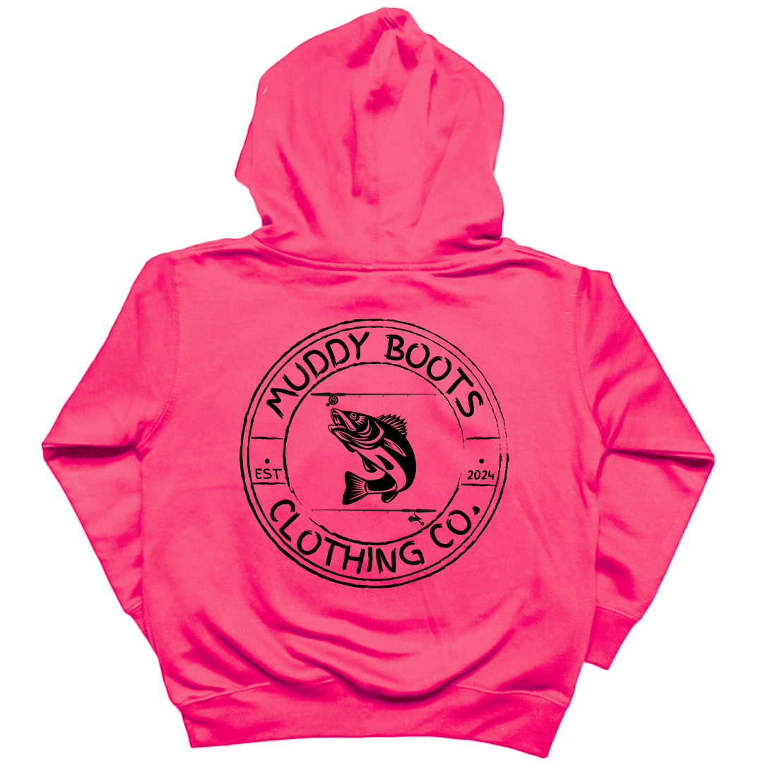 Rod Bending Kids Hoodie